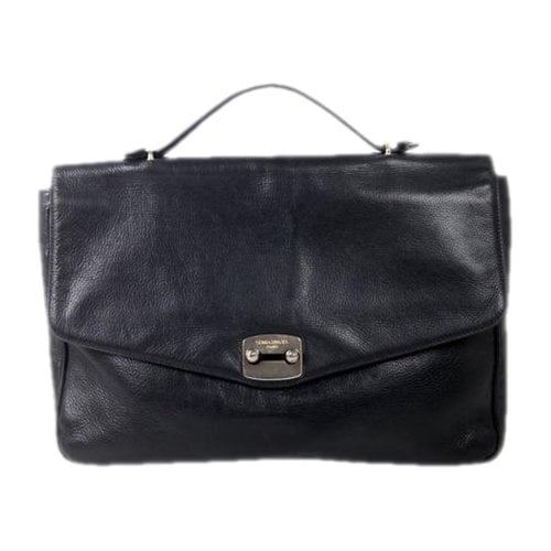 Pre-owned Sonia Rykiel Leather Handbag In Black
