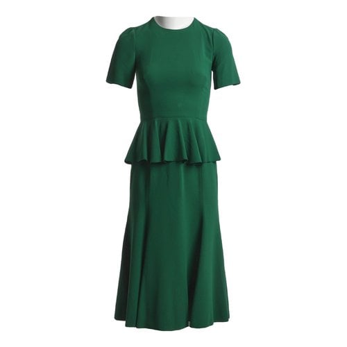 Pre-owned Dolce & Gabbana Maxi Dress In Green