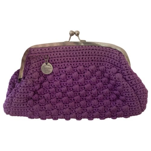 Pre-owned Camomilla Handbag In Purple