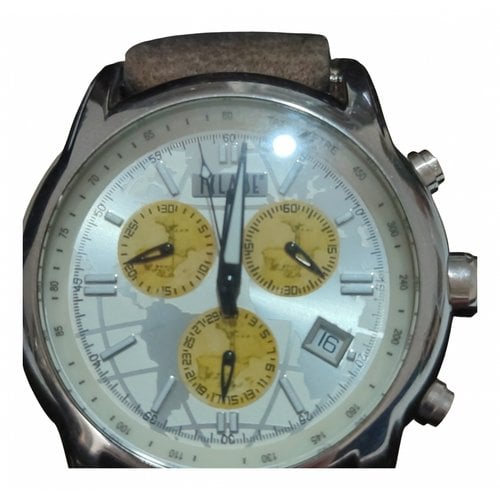 Pre-owned Alviero Martini Watch In Silver
