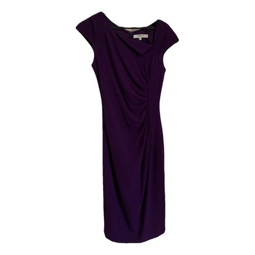 Pre-owned Lk Bennett Mid-length Dress In Purple