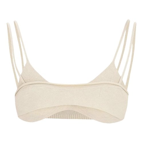Pre-owned Jacquemus Camisole In Beige