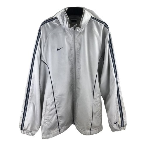 Pre-owned Nike Jacket In Grey