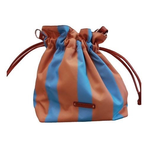 Pre-owned Manila Grace Clutch Bag In Multicolour