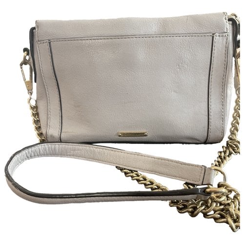 Pre-owned Rebecca Minkoff Leather Crossbody Bag In Grey