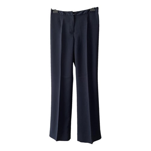 Pre-owned Les Copains Trousers In Blue