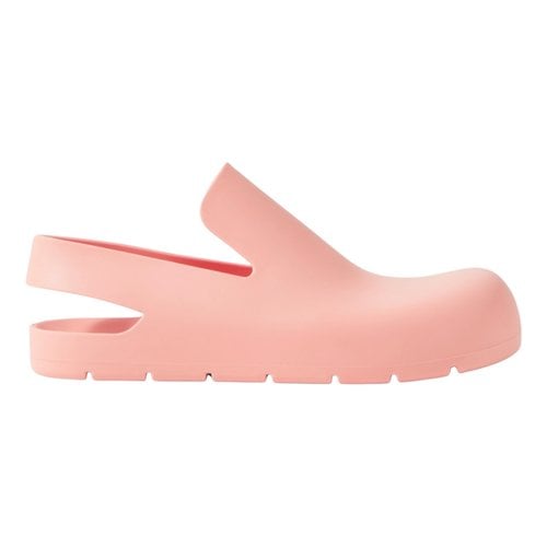 Pre-owned Bottega Veneta Sandal In Pink