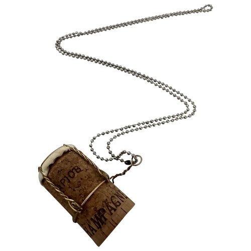 Pre-owned Maison Margiela Necklace In Brown