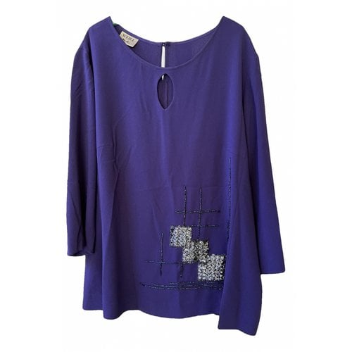 Pre-owned Weill Blouse In Purple