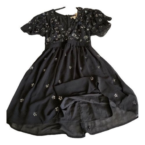 Pre-owned Frock And Frill Mid-length Dress In Black