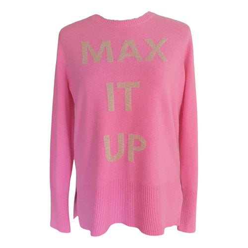 Pre-owned Max & Co Cashmere Jumper In Pink