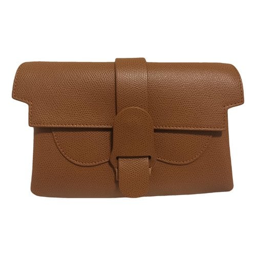 Pre-owned Senreve Leather Handbag In Brown