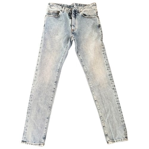 Pre-owned Palm Angels Jeans In Blue