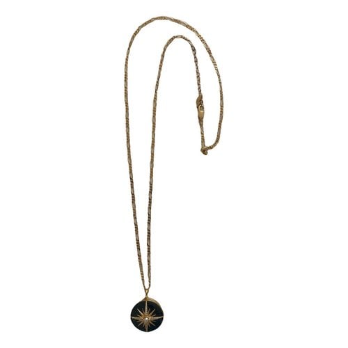 Pre-owned Missoma Silver Necklace In Gold