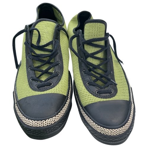 Pre-owned Jw Anderson Trainers In Green