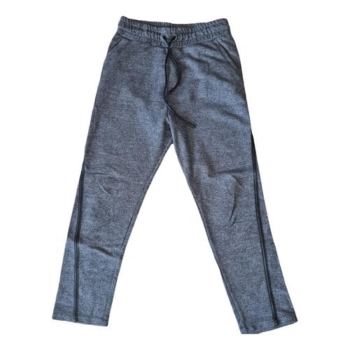 Pre-owned Replay Trousers In Grey