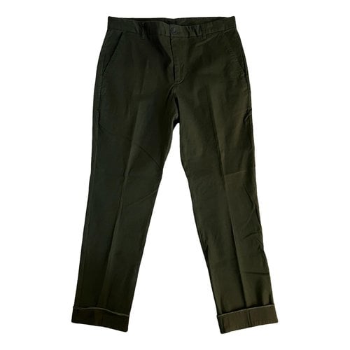 Pre-owned Atm Anthony Thomas Melillo Trousers In Green