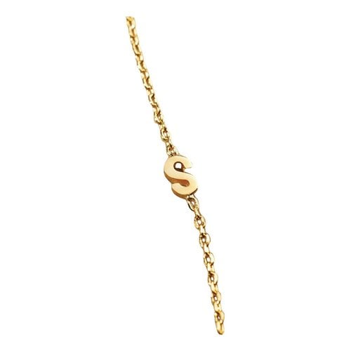 Pre-owned Anthropologie Necklace In Gold