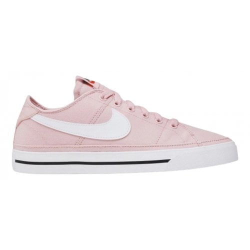 Pre-owned Nike Cloth Trainers In Pink