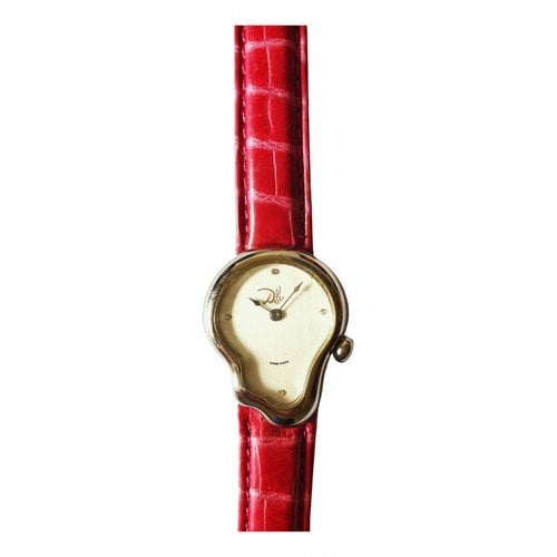 Pre-owned Salvador Dali Watch In Silver
