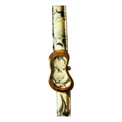 Pre-owned Salvador Dali Watch In Gold