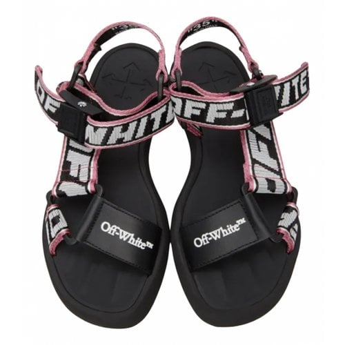 Pre-owned Off-white Cloth Sandal In Other