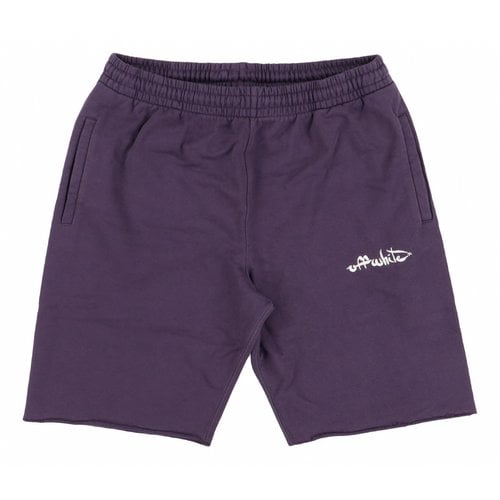 Pre-owned Off-white Short In Purple