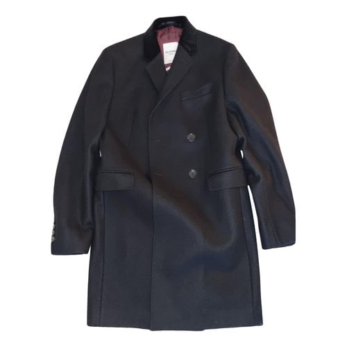 Pre-owned Ben Sherman Cloth Coat In Black