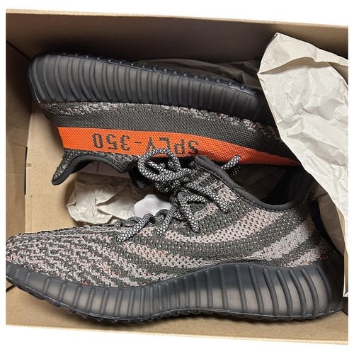 Pre-owned Yeezy X Adidas Boost 350 V2 Trainers In Brown