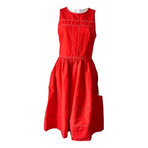 Pre-owned Kate Spade Mid-length Dress In Red