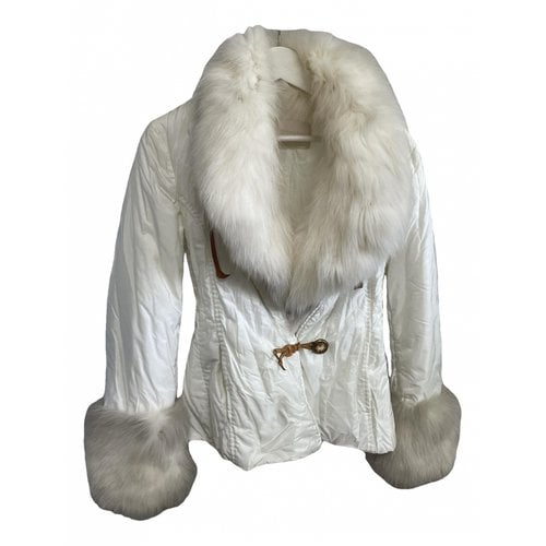 Pre-owned Ermanno Scervino Jacket In White
