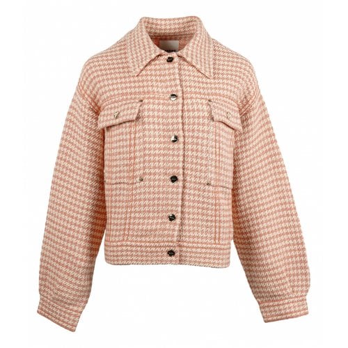 Pre-owned Sandro Spring Summer 2021 Jacket In Pink
