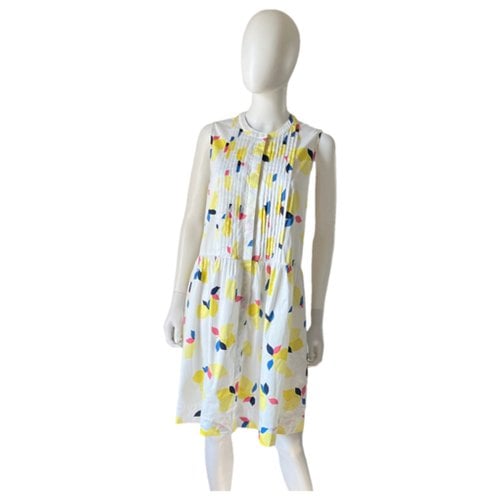 Pre-owned Kate Spade Mid-length Dress In White