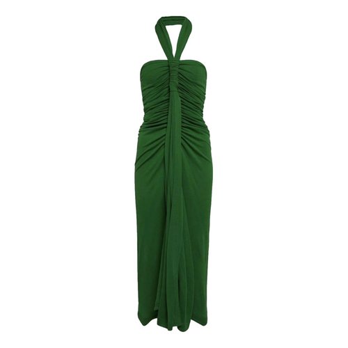 Pre-owned Loewe Mid-length Dress In Green