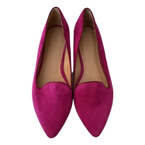 Pre-owned Joie Flats In Pink