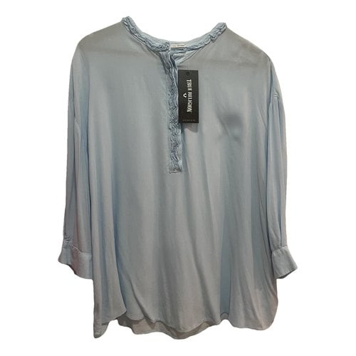 Pre-owned True Religion Blouse In Blue