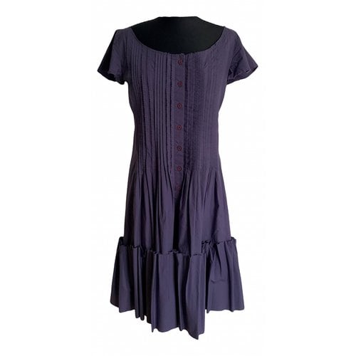 Pre-owned Philosophy Di Alberta Ferretti Mid-length Dress In Purple