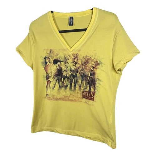 Pre-owned Jean Paul Gaultier T-shirt In Yellow