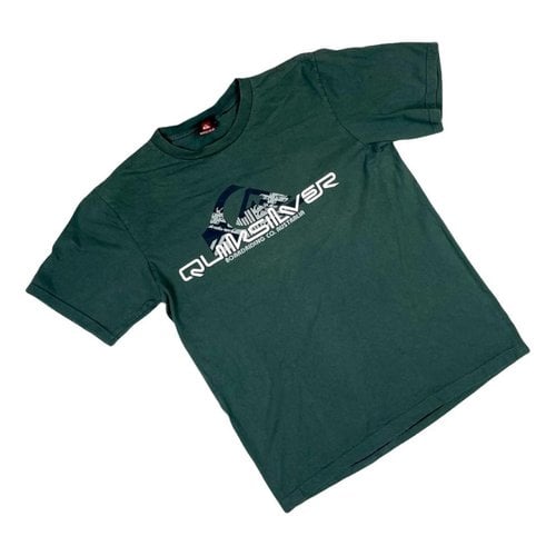 Pre-owned Quicksilver T-shirt In Khaki