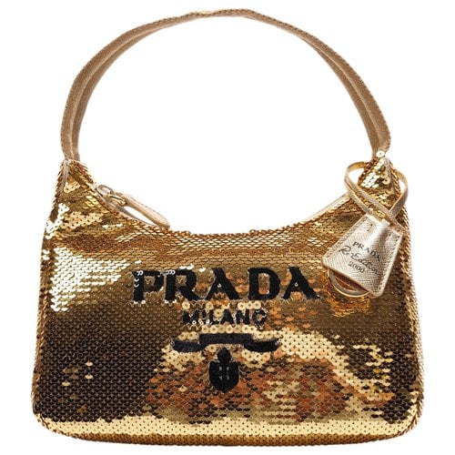Pre-owned Prada Re-edition Leather Handbag In Black