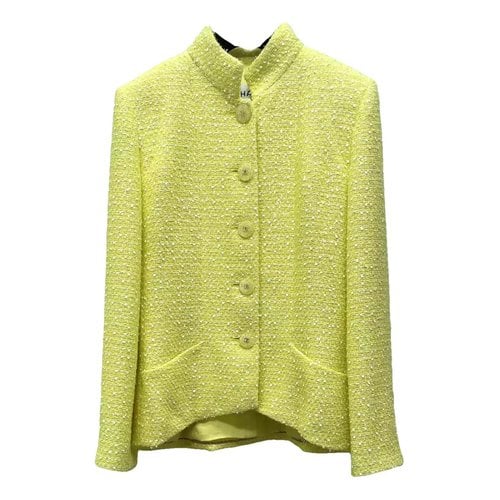 Pre-owned Chanel Jacket In Yellow