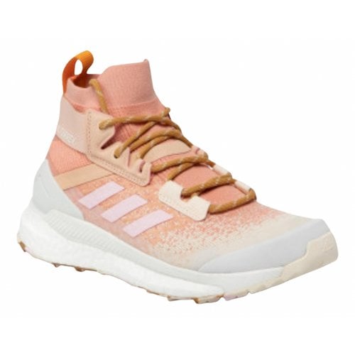 Pre-owned Adidas Originals Cloth Lace Ups In Pink