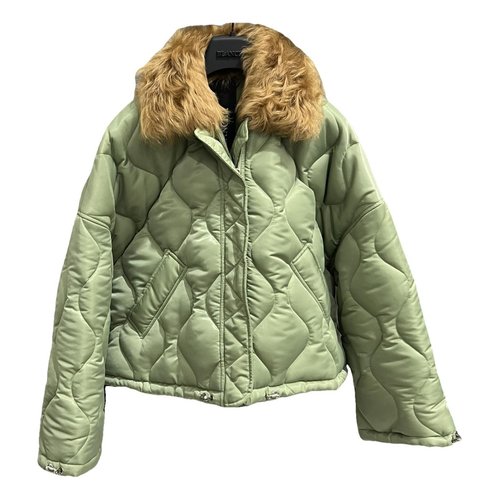 Pre-owned Blancha Puffer In Green