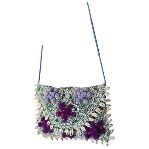Pre-owned Antik Batik Glitter Clutch Bag In Multicolour
