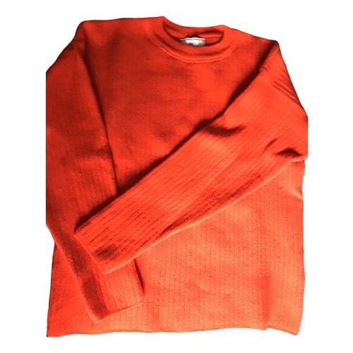 Pre-owned Ami Alexandre Mattiussi Wool Pull In Orange