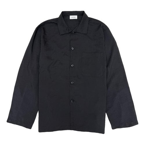 Pre-owned Lemaire Silk Shirt In Black