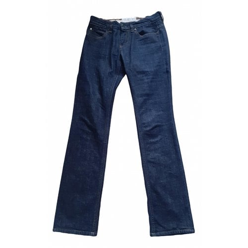 Pre-owned Stella Mccartney Straight Jeans In Navy