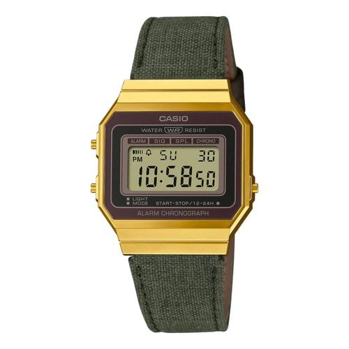 Pre-owned Casio Watch In Green
