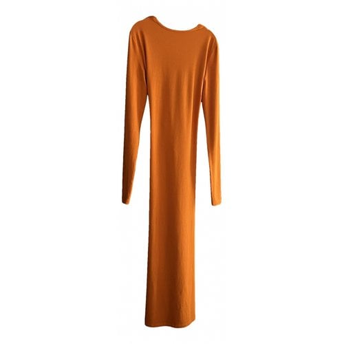 Pre-owned Heavy Manners Maxi Dress In Orange