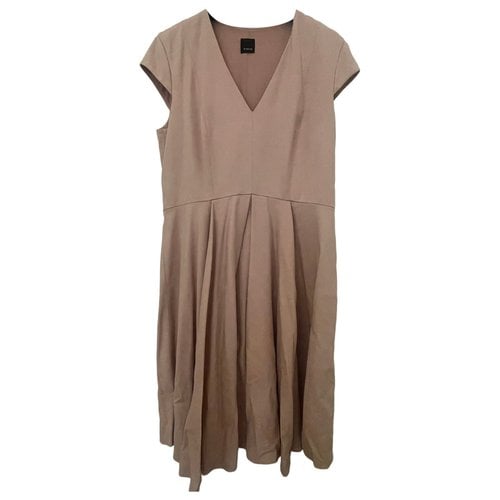 Pre-owned Pinko Mid-length Dress In Pink